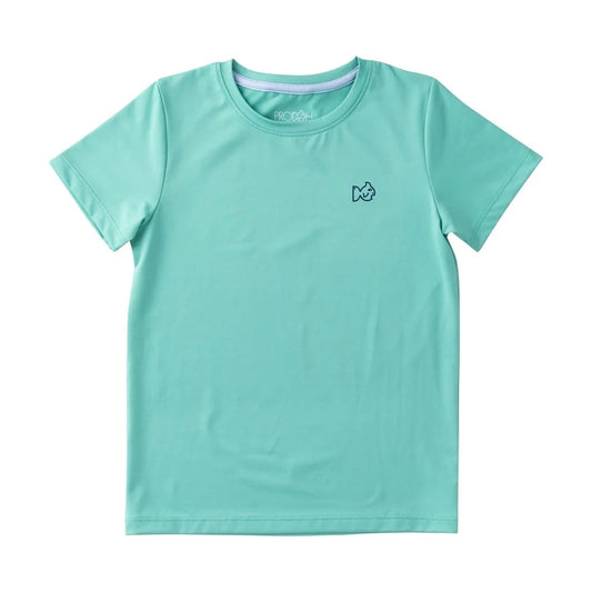 Kid's Performance Short Sleeve T-Shirt- Marine Green