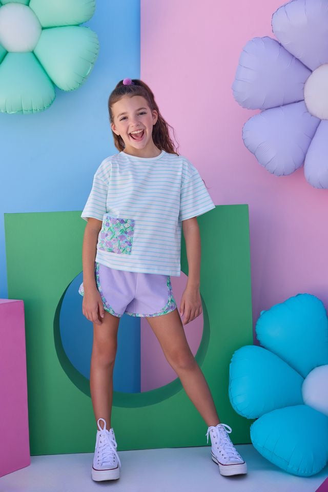 Track Shorts- Tillies Tulips