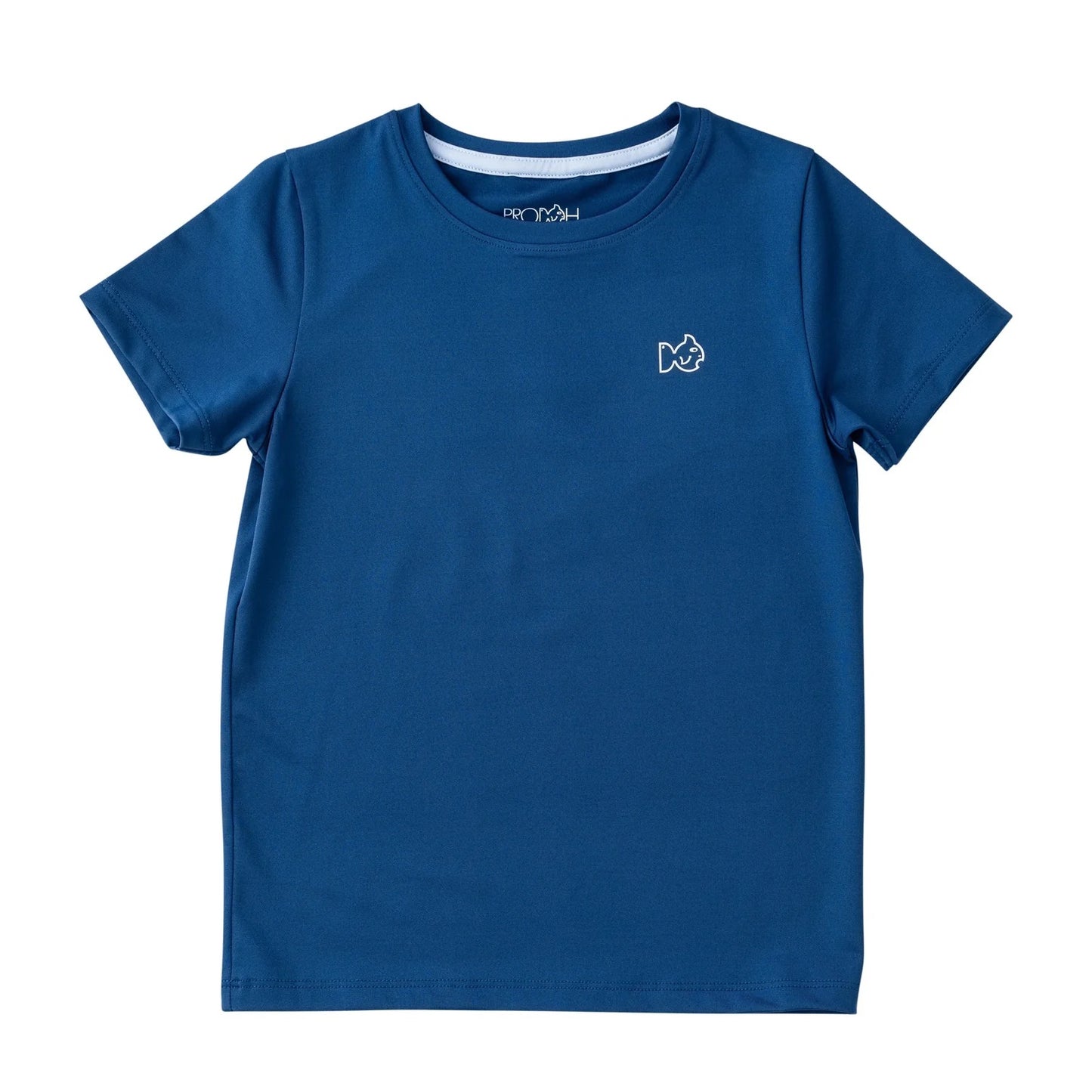 Kid's Performance Short Sleeve T-Shirt- Navy Peony