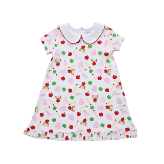 School Days Print Dress