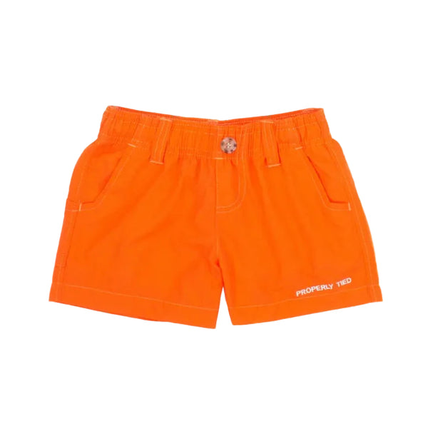 Boys Mallard Short- Orange