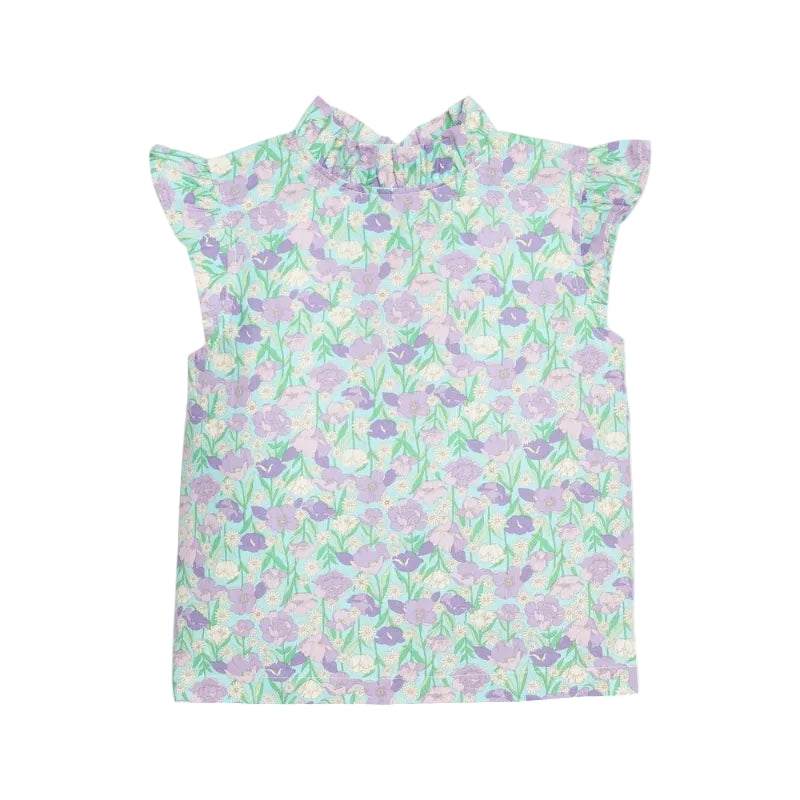 Angel Sleeve Tinsley Top- Tillies Tulips