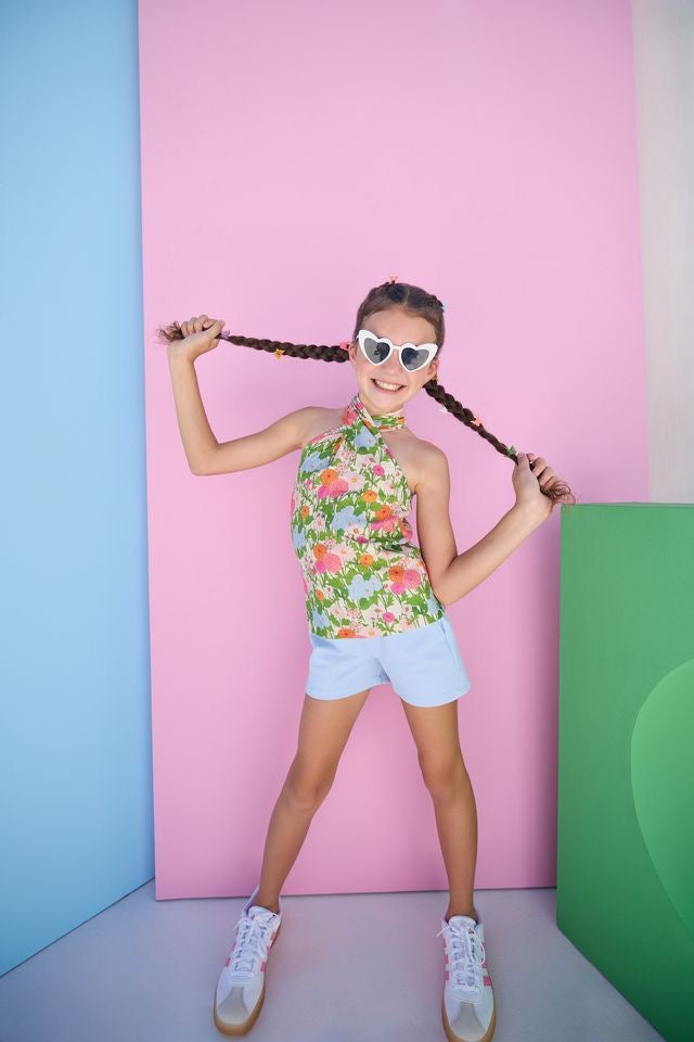 Scarf Top- Longmeadow Floral