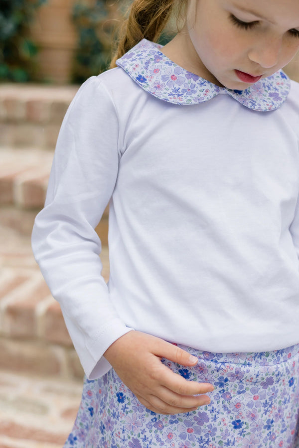 Iris Garden Collar Shirt