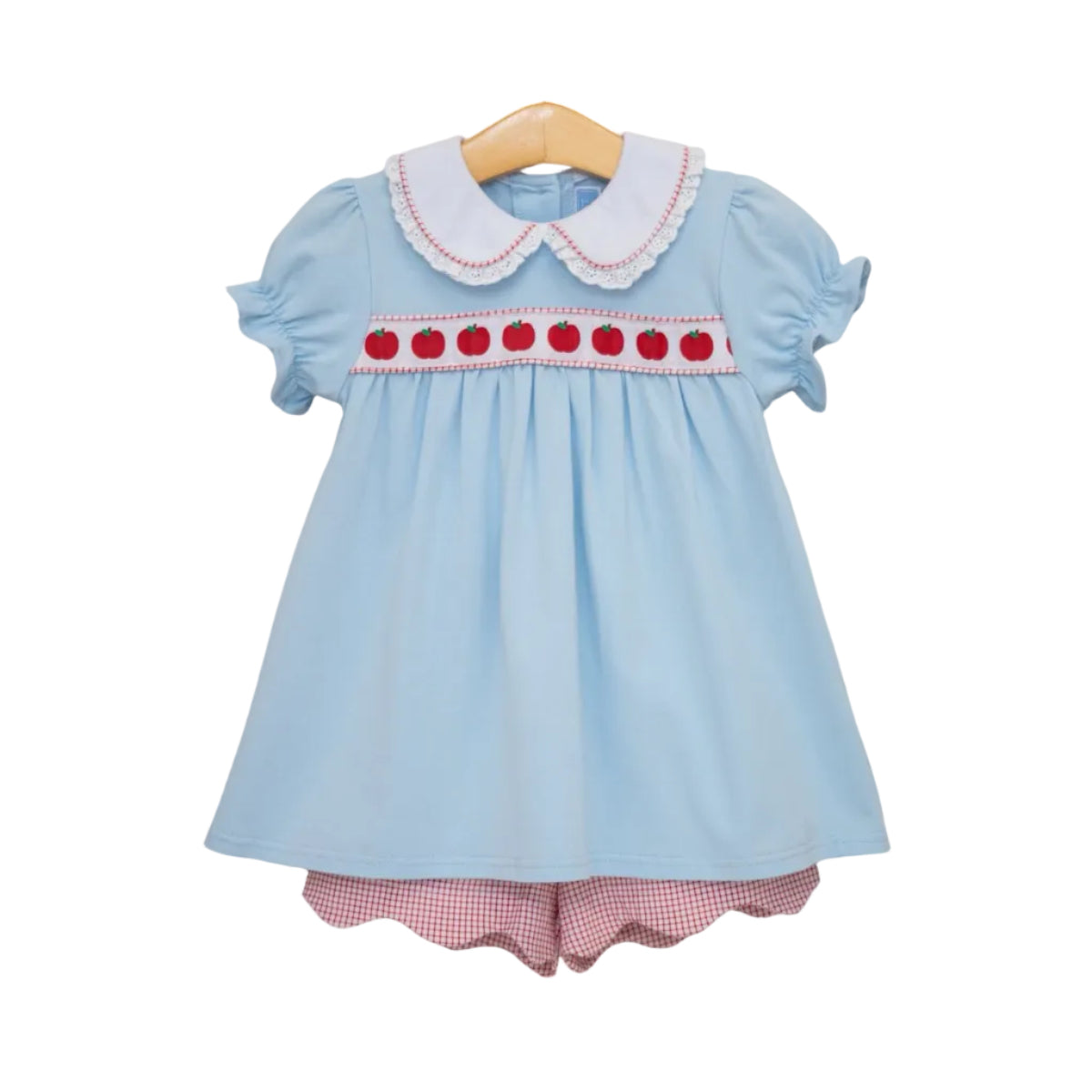 Apple Ribbon Short Set