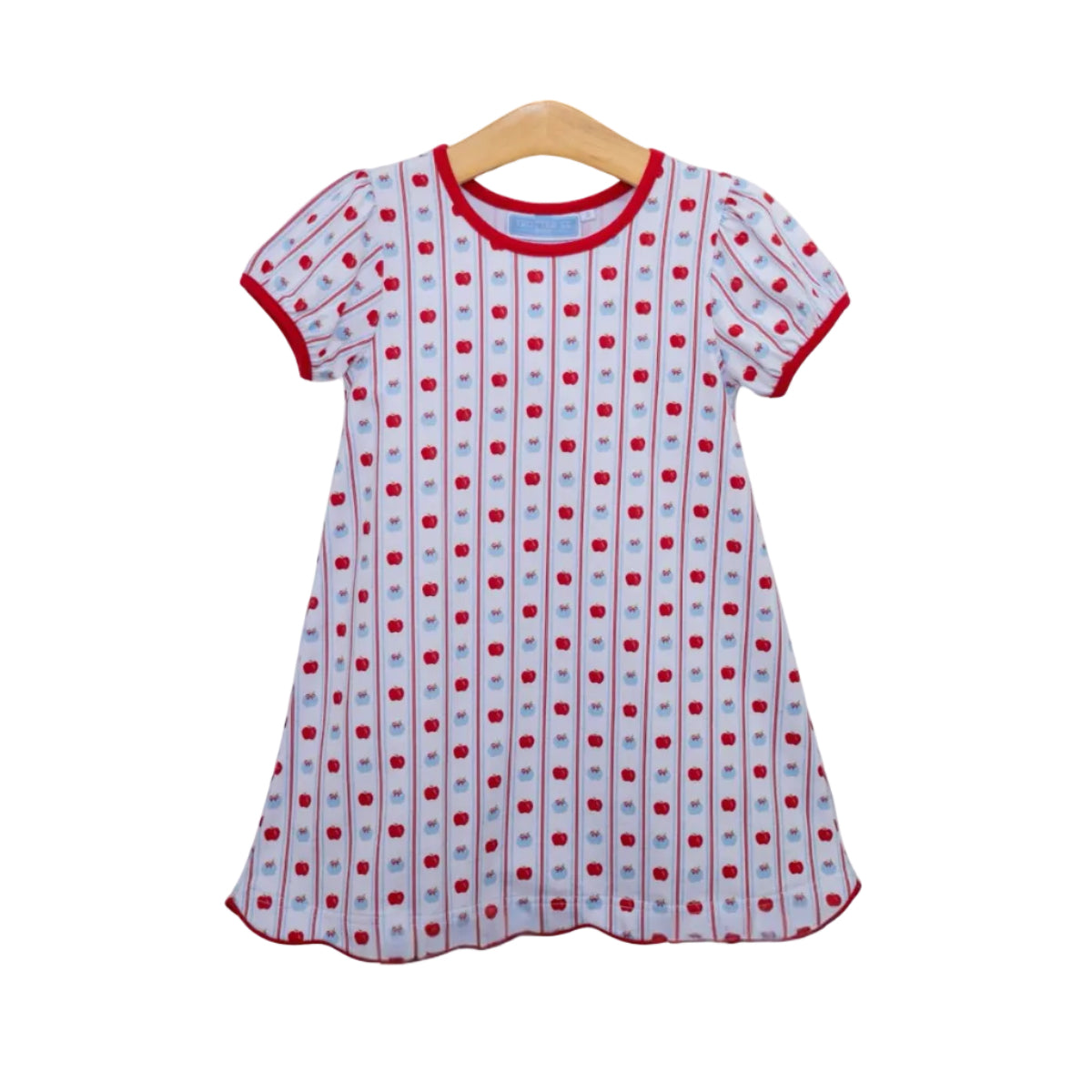 Apple Print Dress