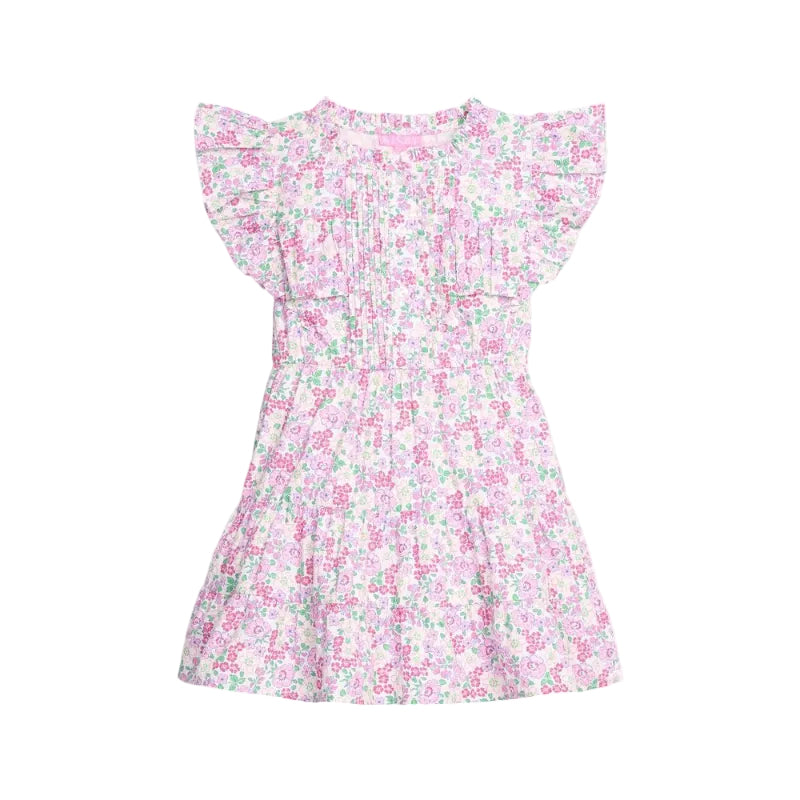 Rodeo Dress- Pink Bloomsbury Blossoms