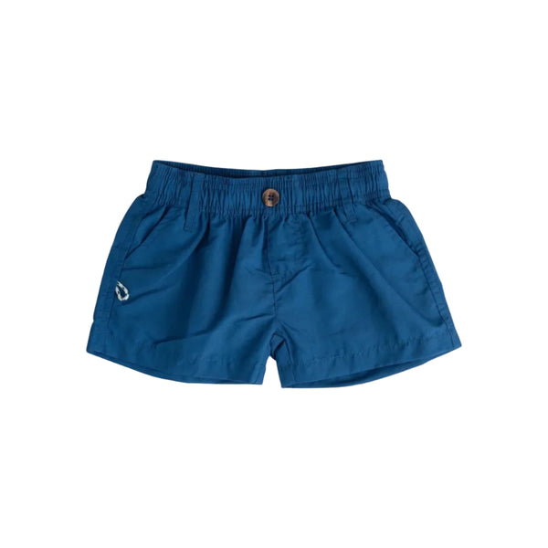 Boys Outrigger Performance Polo- Navy Peony