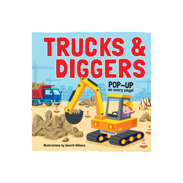 Trucks & Diggers: Pop-Up Book
