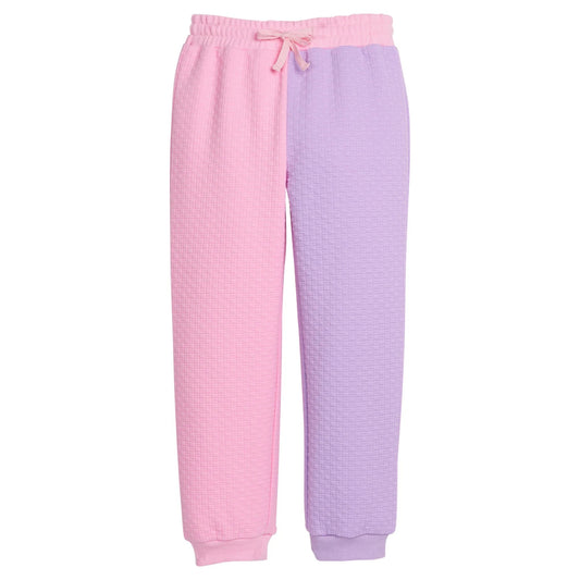 Color Block Jogger Pink & Lilac