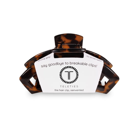 Open Hair Clip | Tiny | Tortoise