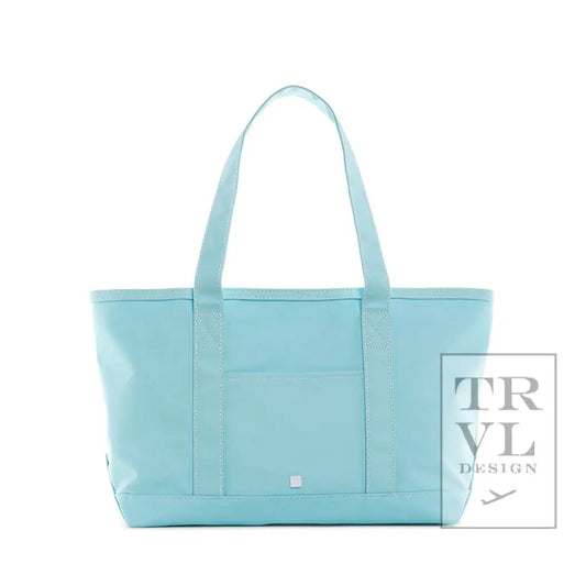 Medium Tote - Midi Coated Lake Blue