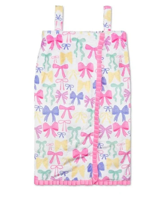 Pretty Bows Plush Spa Wrap