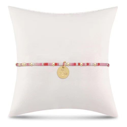 egirl hope unwritten bracelet - kind of a pig deal - be you. small gold disc