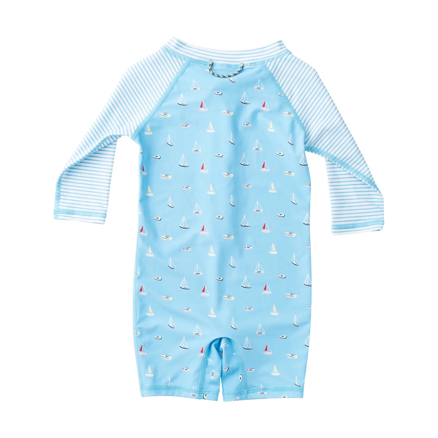 Lil Reef Baby Rashguard Swimsuit- Baltic Sea Boats In The Bay