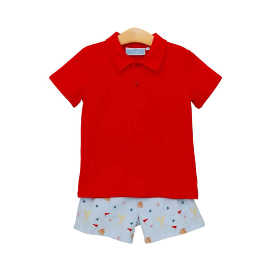 All-Star Polo Short Set