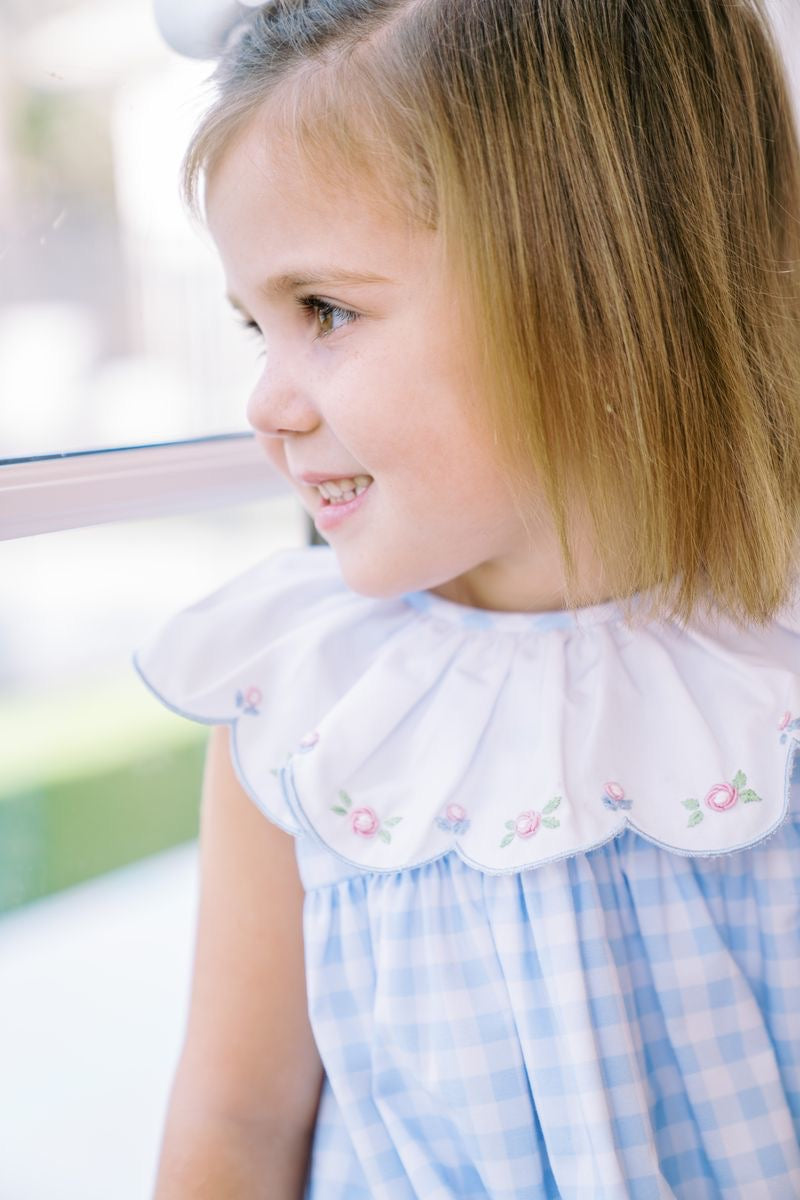 Colby Check Bloomer Set