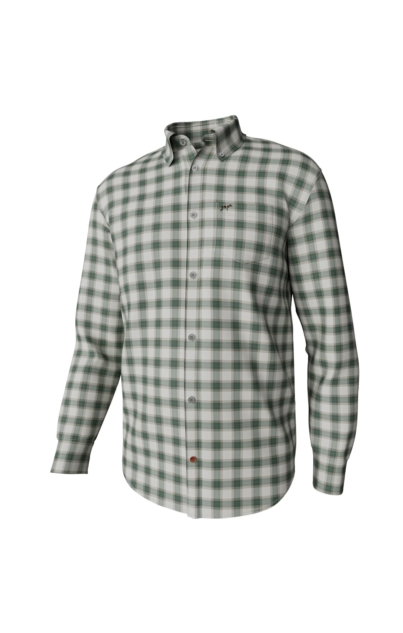 Youth Hadley Brushed Winston Plaid - Duck Green
