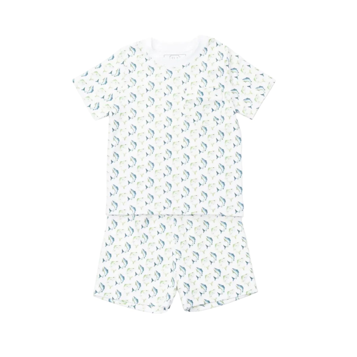 Charles Boys' Short Set- Jumping Trout