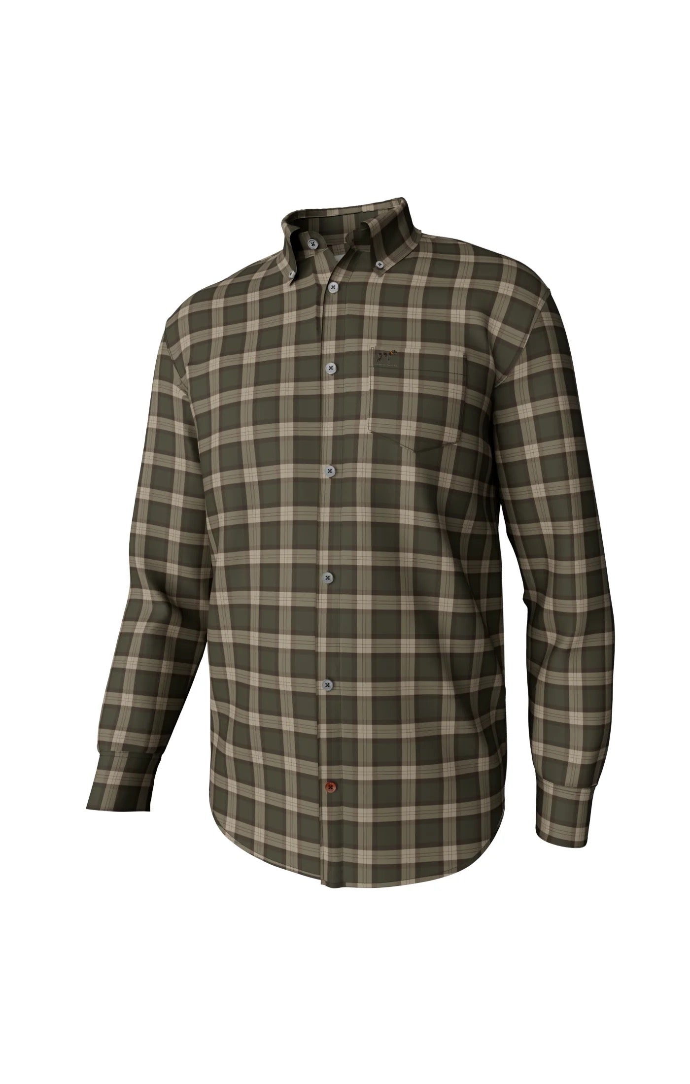 Youth Hadley Brushed Winston Plaid - Olive