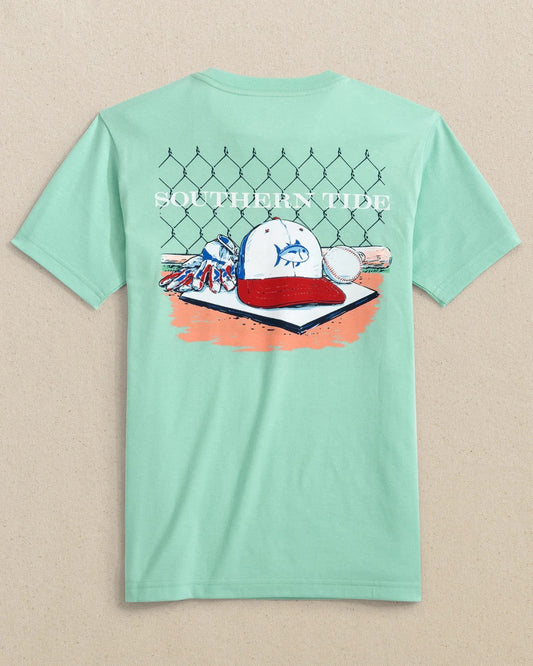 Kids Homeplate Hat Short Sleeve T-Shirt Garden Grove