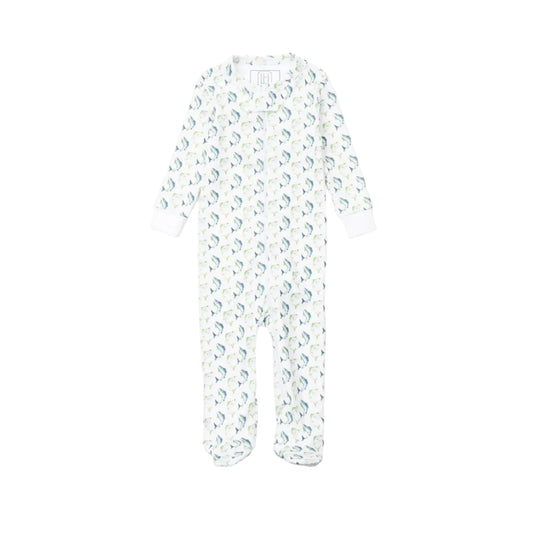 Parker Boys' Zipper Pajama- Jumping Trout