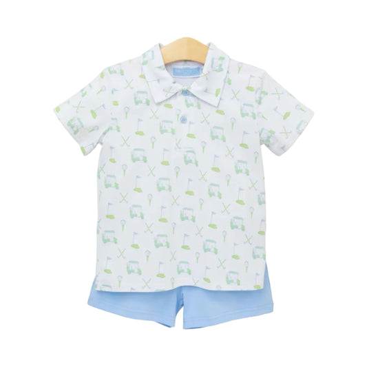 Caddy Club Polo Short Set