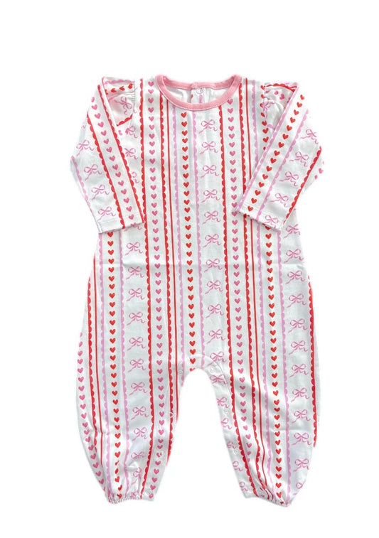 Piper Long Bubble, Scallops & Hearts