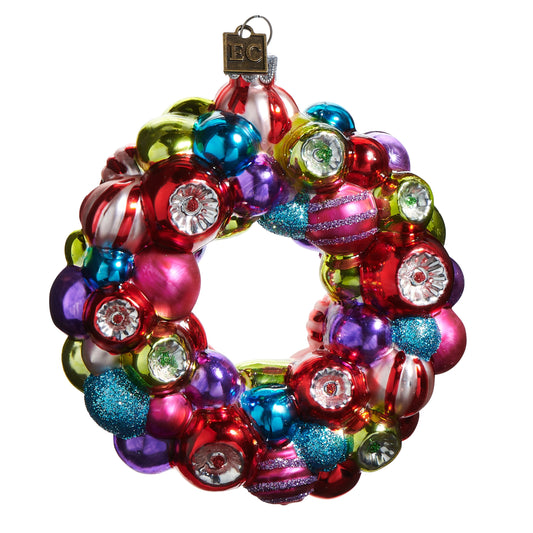 EC 4" Reflector Wreath Ornament