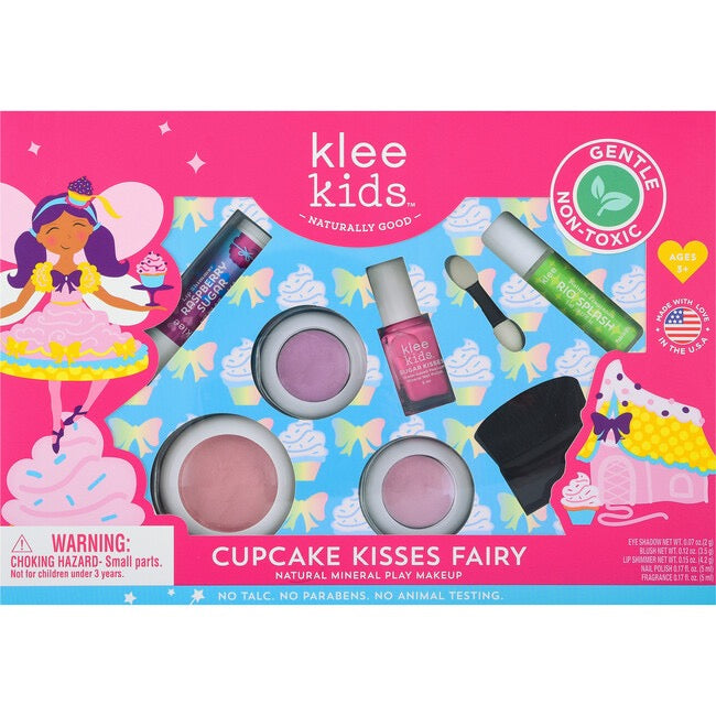 Cupcake Kisses Fairy - Klee Kids Deluxe Makeup Kit