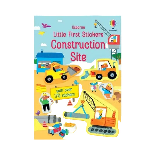 Little First Stickers Construction Site: Usborne