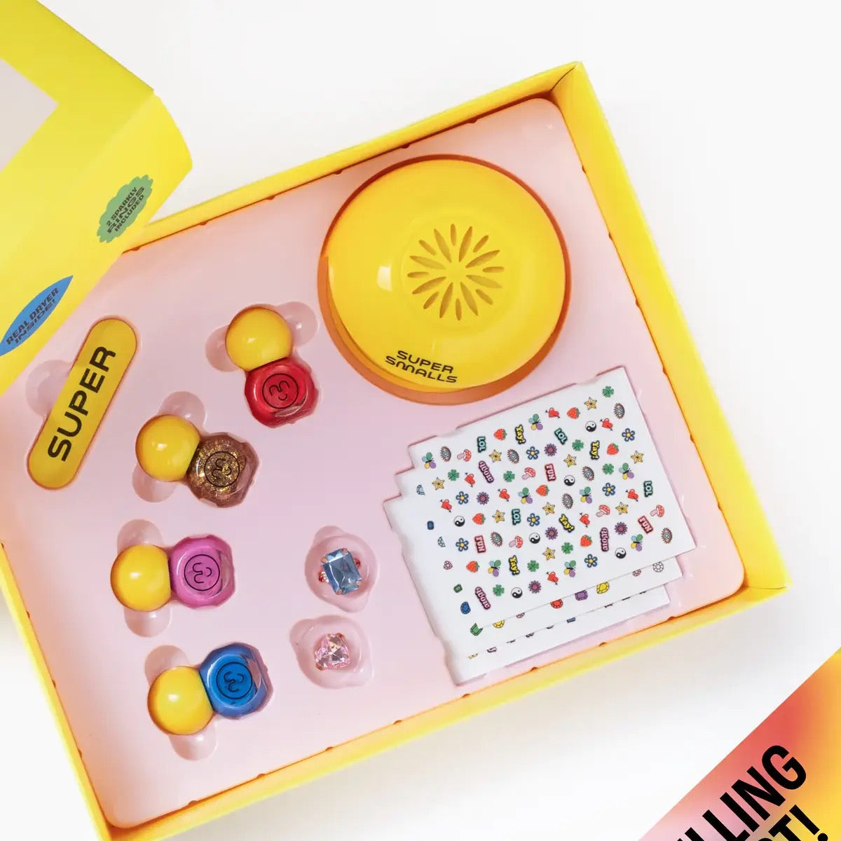 Kids Nail Kit with Dryer and Polish