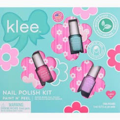 Fairy Showers - Klee Kids Water-Based Nail Polish Set