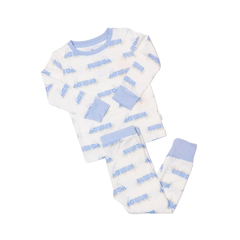 2 Piece Train Pajama