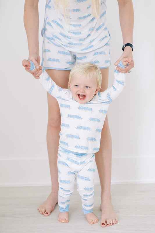 2 Piece Train Pajama