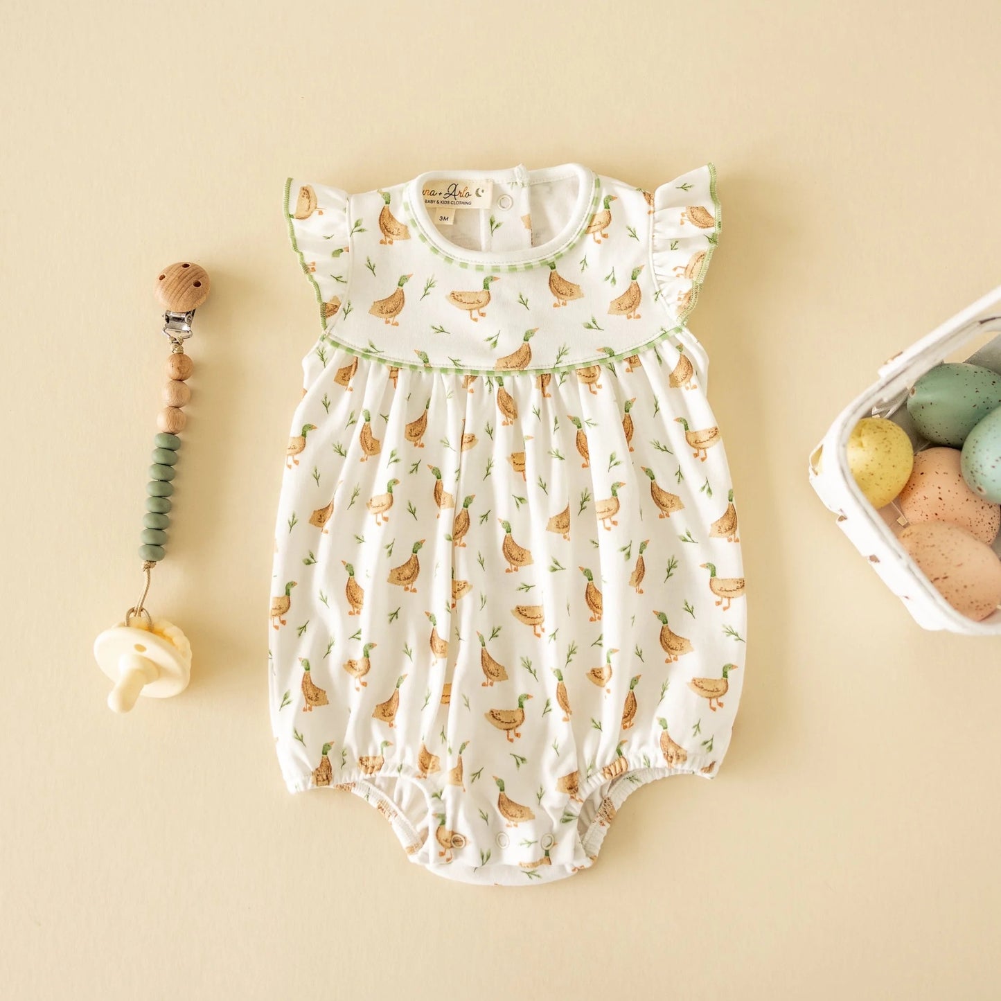 Meadowland Mallards Flutters Bubble Ivory