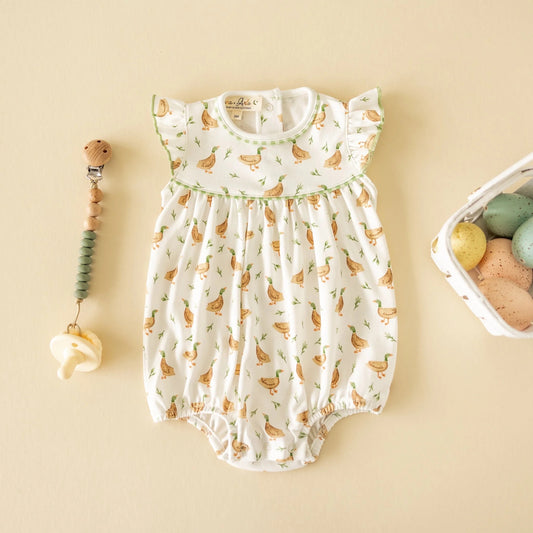 Meadowland Mallards Flutters Bubble Ivory