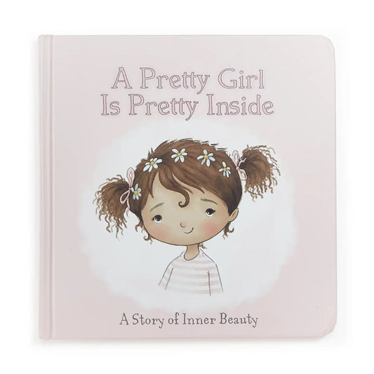 A Pretty Girl Board Book (Brown Hair)