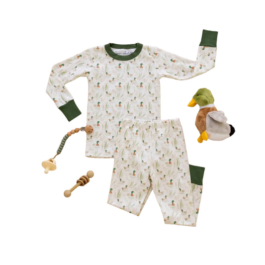 Mallard's Pond Long Pajamas