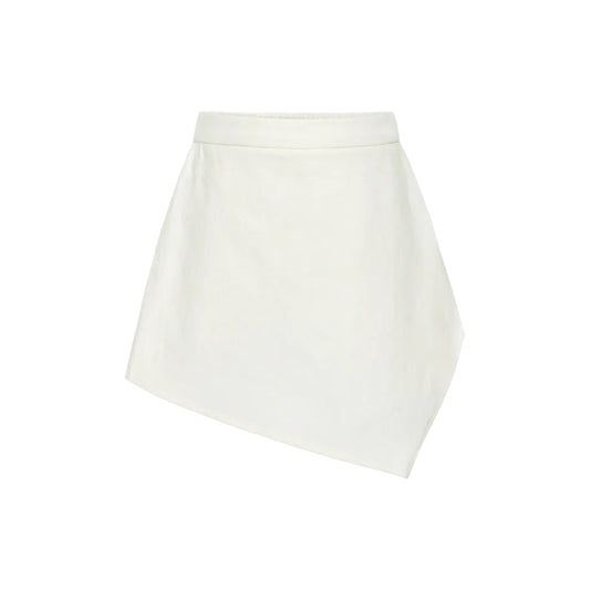 Alden Skort Off White Denim - Off White