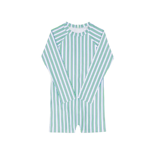 Unisex Tamarin Stripe Rashguard One Piece