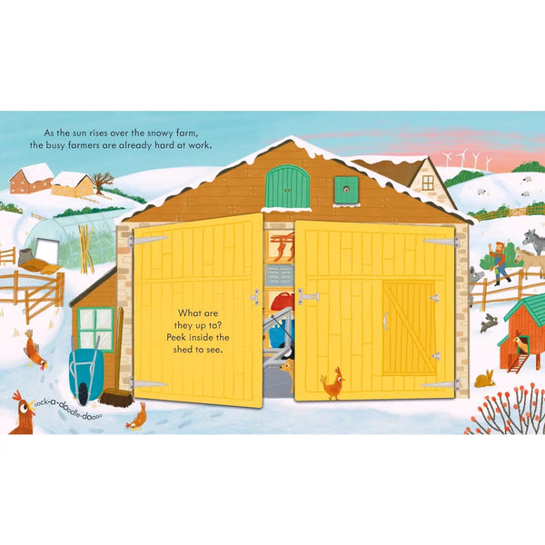 Peek Inside How a Tractor Works: Usborne