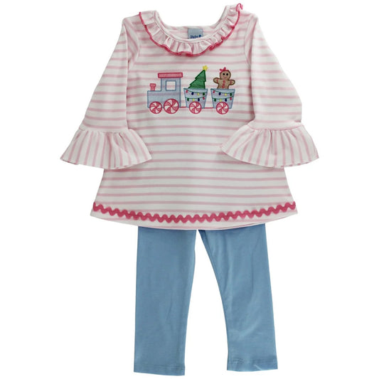 Gingerbread Express - Tunic Pant Set