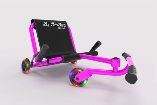 EzyRoller Classic with Led Wheels - Pink