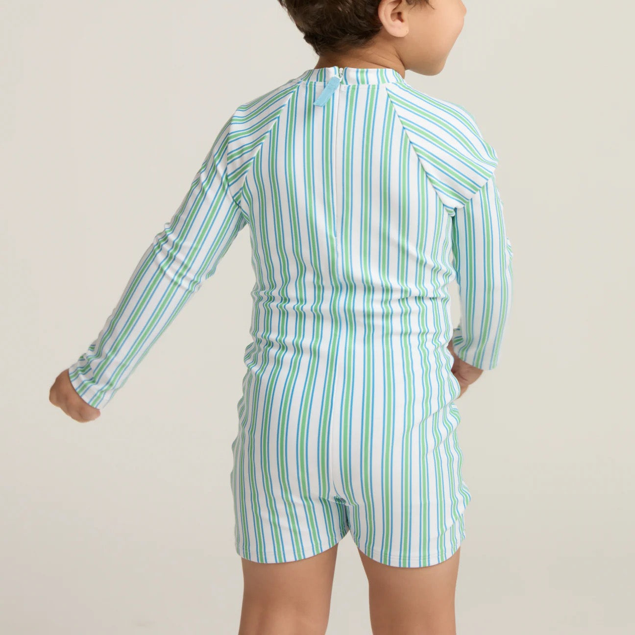 Unisex Tamarin Stripe Rashguard One Piece