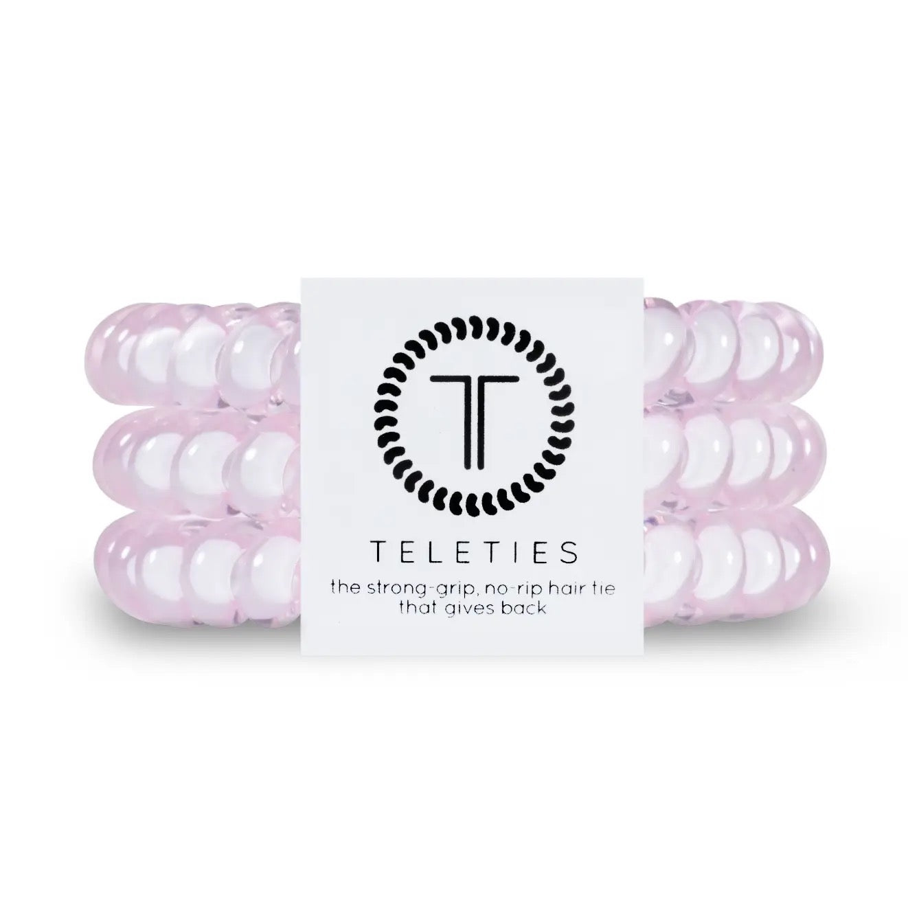 Spiral Hair Coils | Small | Rose Water Pink Hair Ties