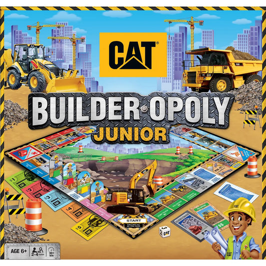 CAT- Builder Opoly Junior Board Game