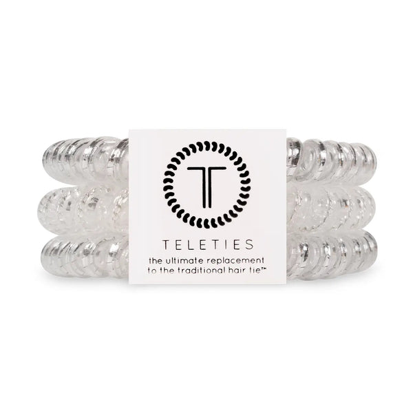 Spiral Hair Coils | Small | Silver Slay Hair Ties