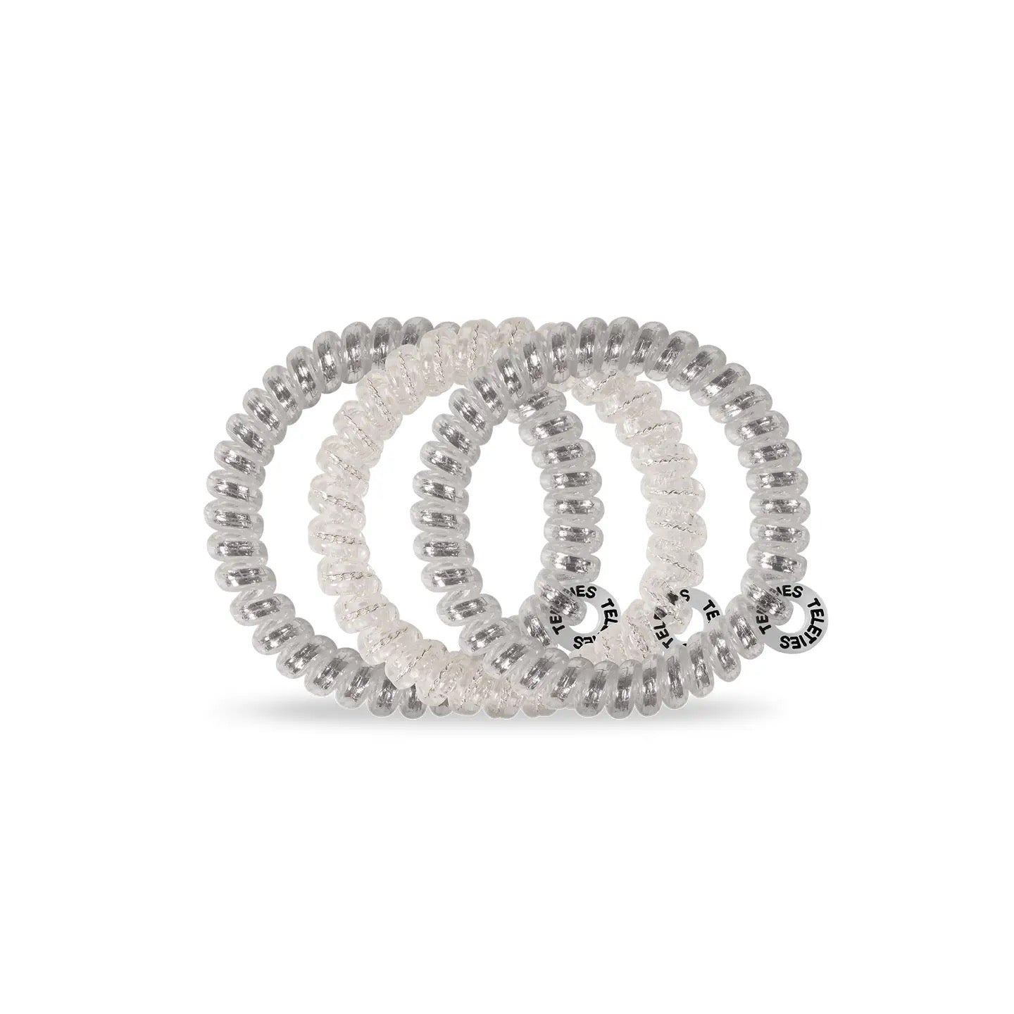 Spiral Hair Coils | Small | Silver Slay Hair Ties