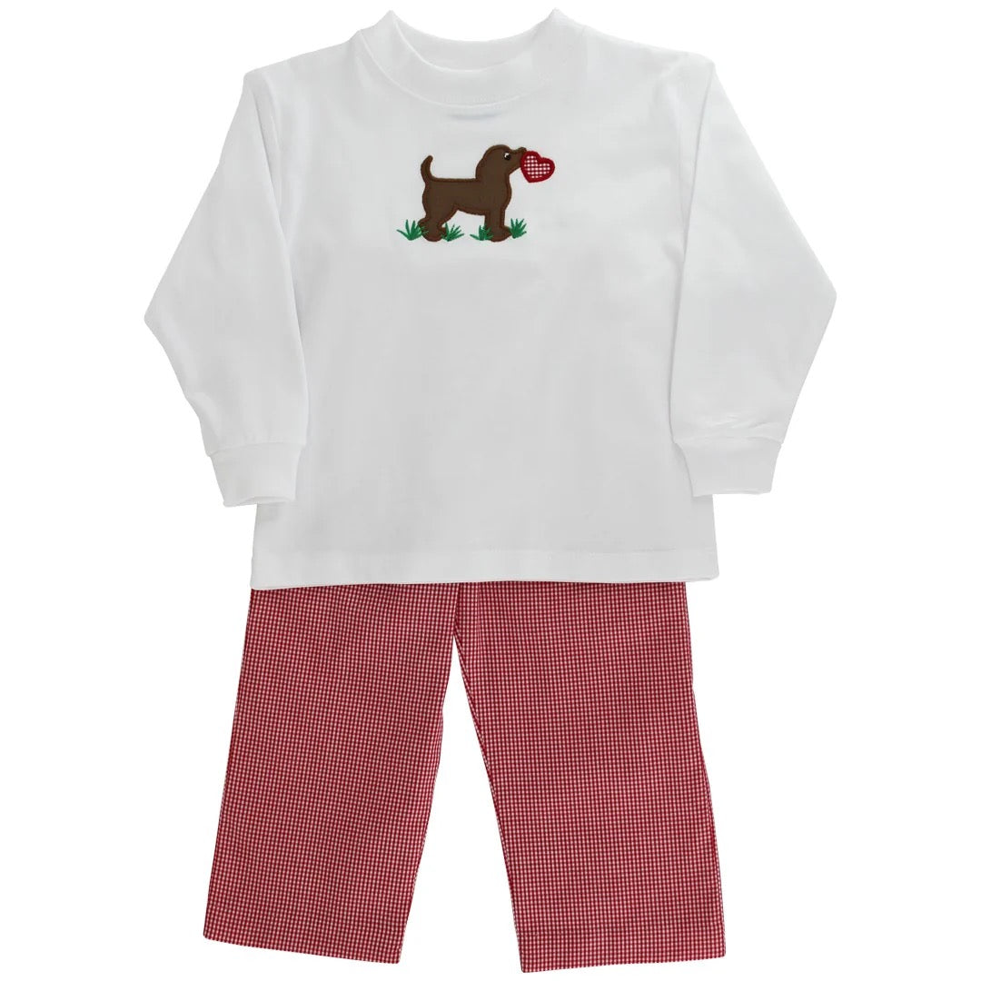 Puppy Love - Boys Pant Set